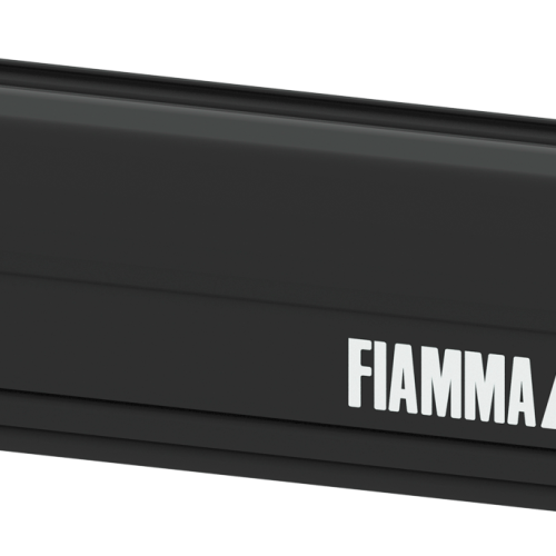 Fiamma Wandmarkise F45s 260 cm für VW T5 / T6 / California (Deep Black / Royal Grey) - Kassettenmarkisen