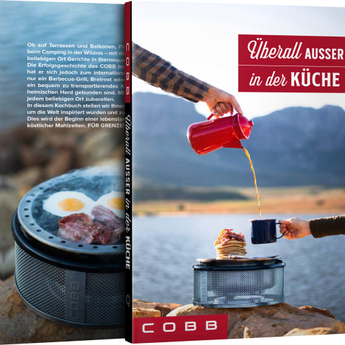 Cobb Kochbuch "Überall außer in der Küche" - Campen & Kochen