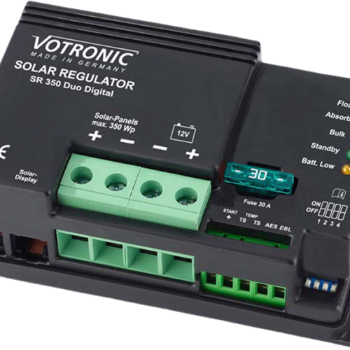 Votronic Solar-Regler SR 350 Duo Digital Normal - Solar-Laderegler