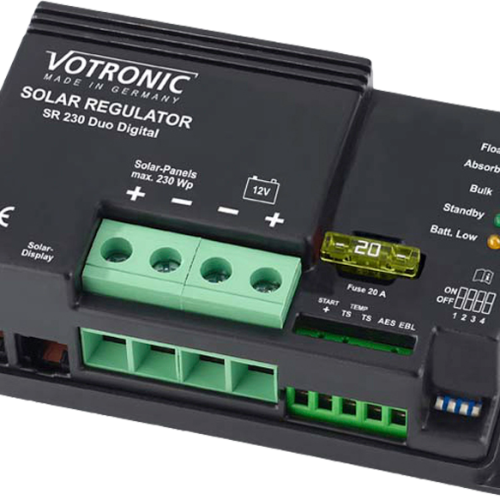 Votronic Solar-Regler SR 230 Duo Digital Normal - Solar-Laderegler