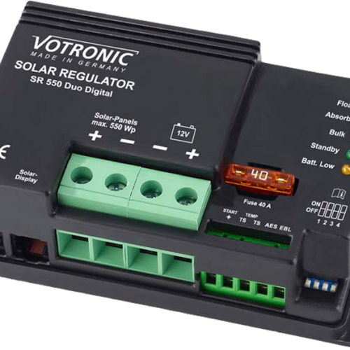 Votronic Solar-Regler SR 550 Duo Digital Normal - Solar-Laderegler