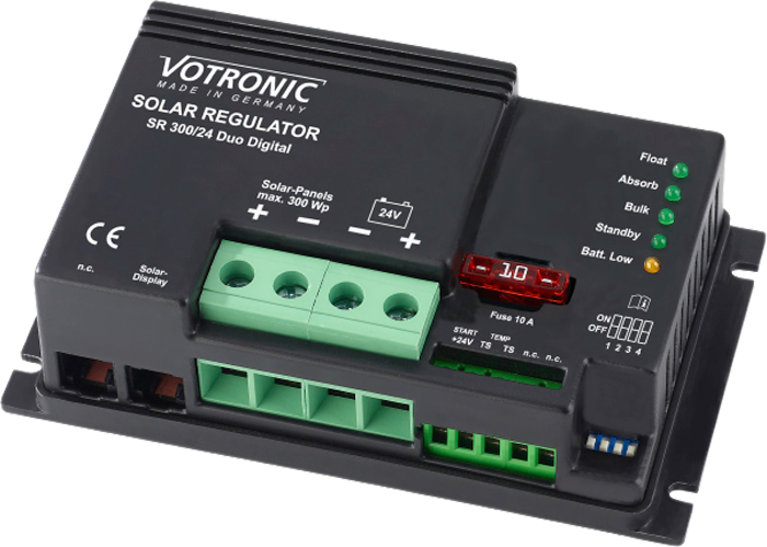Votronic Solar-Regler SR 300/24 Duo Digital Normal - Solar-Laderegler