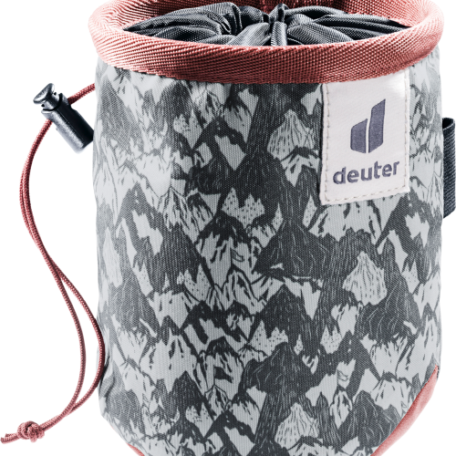 Deuter Gravity Chalk Bag I Klettertasche 0,8 Liter graphite mountain redwood - Taschen & Packsäcke