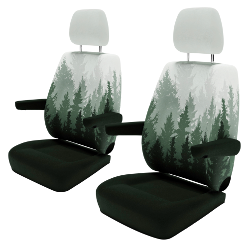 DriveDressy Sitzbezüge VW T6/T6.1 Transporter (ab 2015) Vordersitze - Sitze & Drehkonsolen von Drive Dressy