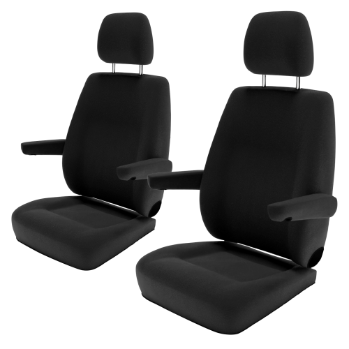 DriveDressy Sitzbezüge VW T6/T6.1 Transporter (ab 2015) Vordersitze - Sitze & Drehkonsolen von Drive Dressy