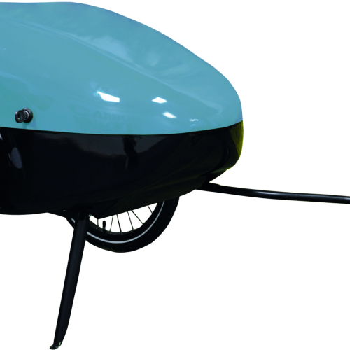 trailmova TF1 Fahrradanhänger RAL 5024 pastellblau - Outdoor Mobilität