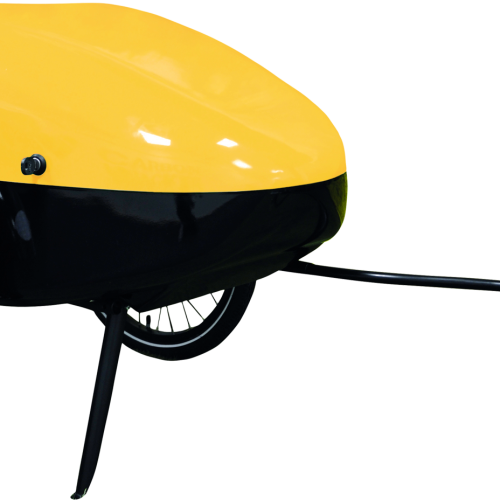 trailmova TF1 Fahrradanhänger RAL 1018 zinkgelb - Outdoor Mobilität