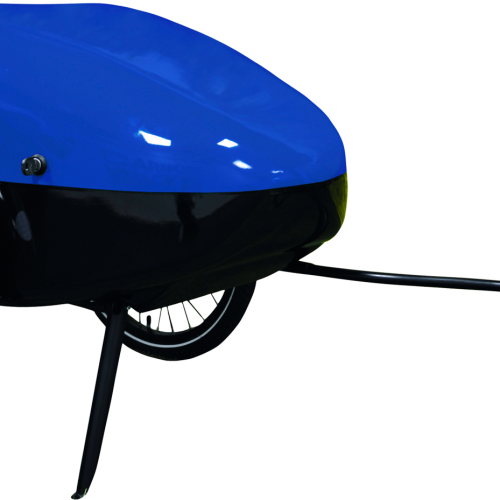 Trailmova TF1 Fahrradanhänger RAL 5002 königsblau - Outdoor Mobilität