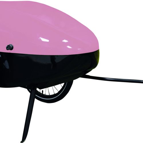 Trailmova TF1 Fahrradanhänger RAL 3015 hellrosa - Outdoor Mobilität