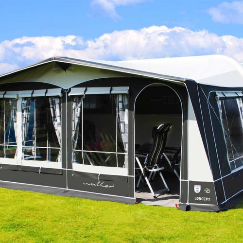 Walker Vorzelt Concept 240 Stahlgestänge 1080 Umlaufmaß 1066 - 1095 cm - Wohnwagenvorzelte