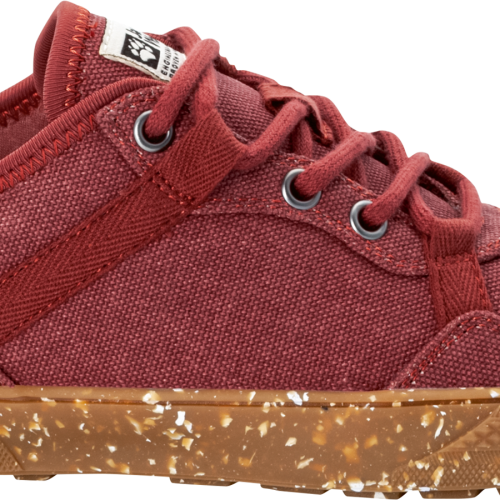 Jack Wolfskin Ecostride 3 Low Damen Sommerschuhe apple butter  dunkelrot 43 - Damenschuhe