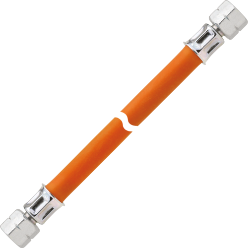 GOK Mitteldruckschlauchleitung Gas Überwurfmutter G 1/4 LH auf G 1/4 LH 1500 mm - Gasregler & Gasschläuche