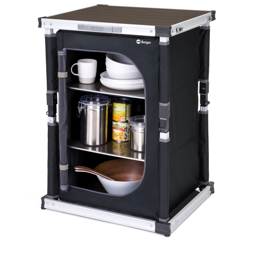 Berger Tampere Kofferbox / Campingschrank faltbar S - Campingküchen