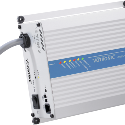 Votronic VAC 1224-16 Station Automatisches Ladegerät mit 4m Ölflexkabel - Batterie-Ladegeräte