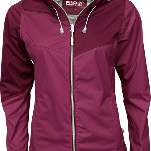 Pro-X Mirella Damen Stretch Jacke rosewine lila 36 - Damenjacken von Pro-X elements