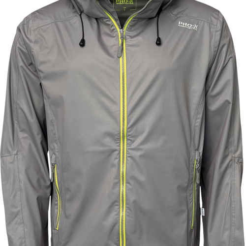 Pro-X Oskar Stretch Herren Funktionsjacke titan silber M - Herrenjacken von Pro-X elements