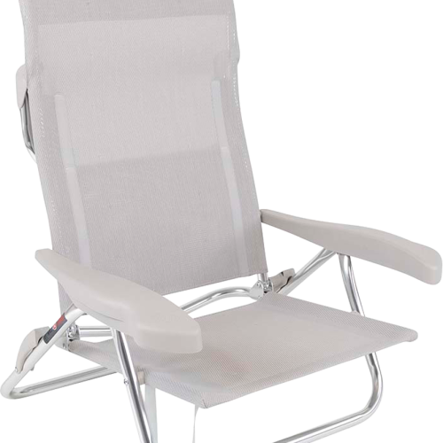 Crespo AL/221-M Beach Chair Strandstuhl beige - Strandstühle