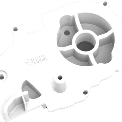 Fiamma Gehäuseverschluss links für Markise F80L 450-600 - Farbe Polar White Fiamma Ersatzteilnummer 98673-257 - Ersatzteile Zelte & Markisen