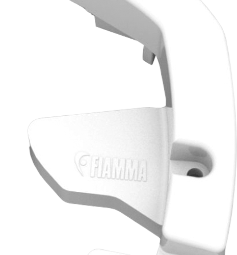 Fiamma Frontblendenverschluss links für Markise F80L - Farbe Polar White Fiamma Ersatzteilnummer 98673-272 - Ersatzteile Zelte & Markisen