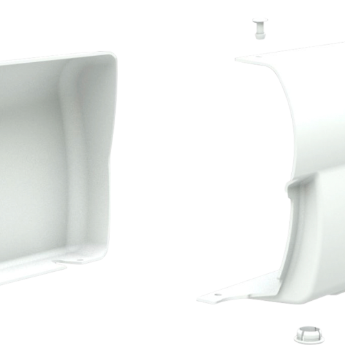 Fiamma Abdeckung Motorkit für Markise F45L / F45eagle - Farbe Polar White Fiamma Ersatzteilnummer 98655C995 - Ersatzteile Zelte & Markisen