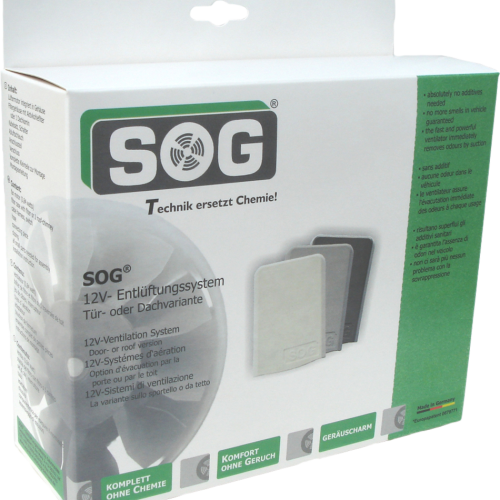SOG I Typ G (C500) 12V Toilettenentlüftung Türvariante schwarz - Toilettenentlüftungen & Zubehör