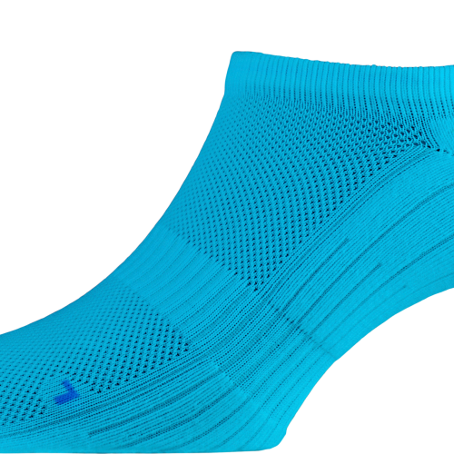 P.A.C. SP 1.0 Footie Active Short Herrensocken türkis 40-43 - Socken von PAC