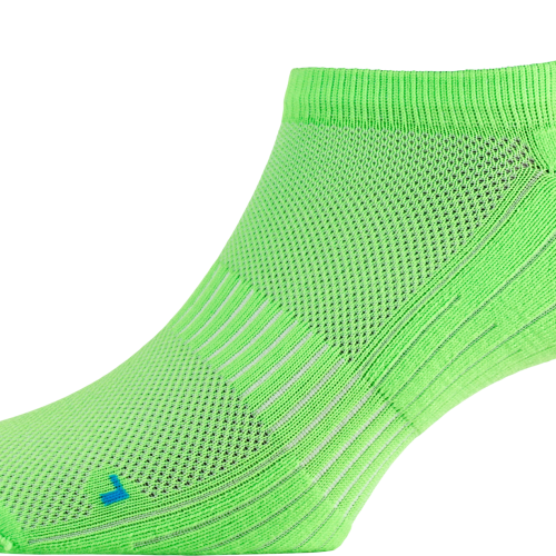 P.A.C. SP 1.0 Footie Active Short Herrensocken grün 44-47 - Socken von PAC