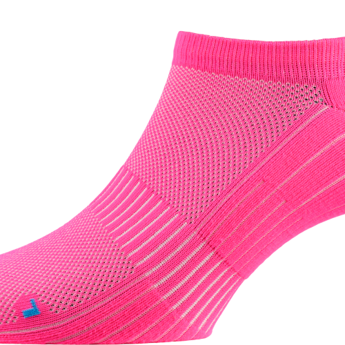 P.A.C. SP 1.0 Footie Active Short Herrensocken pink 40-43 - Socken von PAC