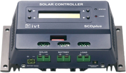 IVT SCDplus Solar Controller Laderegler 12 V / 24 V 25 A - Solar-Laderegler
