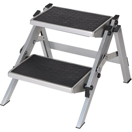 Berger Doppeltrittstufe Aluminium, klappbar - Trittstufen