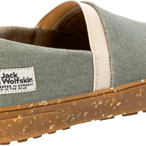 Jack Wolfskin Ecostride 3 Espandrille Damen Sommerschuhe mint leaf grün 42 - Damenschuhe