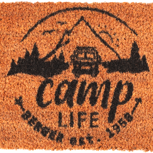 Camplife Kokos Fußmatte 50 x 25 cm - Vorzeltteppich & Zeltboden