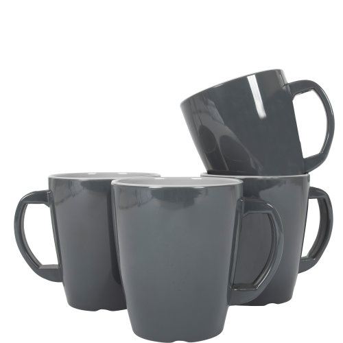 Gimex Tassen 4tlg.  grau - Becher und Tassen