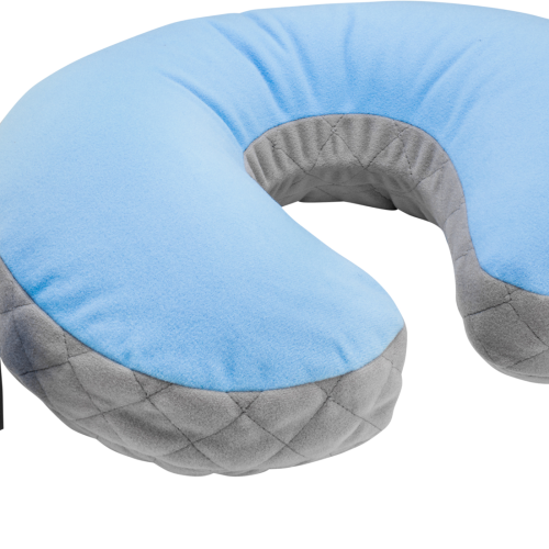 Cocoon Air Core Kissen Ultralight U förmige Nackenstütze light blue / grey - Reisekissen & Sitzunterlagen