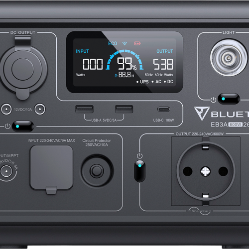 BLUETTI Portable Power Station EB3A-Gray-EU - Powerstations