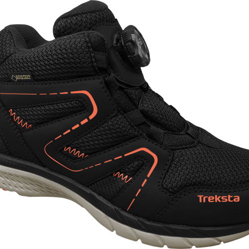 Treksta Oxxy Mid Boa GTX Kinderschuhe schwarz/orange 29 - Kinderschuhe