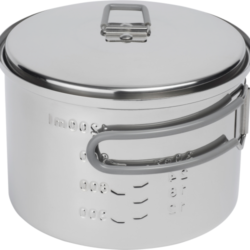 Esbit Edelstahl-Topf, 1600 ml - Camping-Töpfe