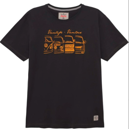 Van One We are Family Herrenshirt schwarz XXL - Herrenshirts, -hemden & -pullover von Van One Classic Cars