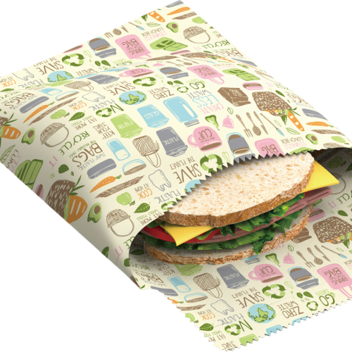Nuts Innovations Sandwich und Snack Beutel 2er Set zero waste - Lebensmittelbehälter / Vorratsdosen