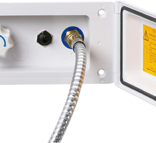 Reich Versorgungsklappe für Warmwasser - Wasseranschlüsse, -steckdosen & Einfüllstutzen