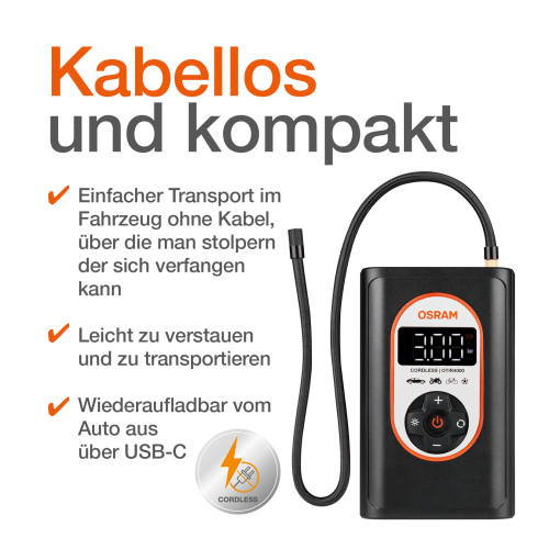 Osram TYREinflate 4000 - Outdoor Mobilität