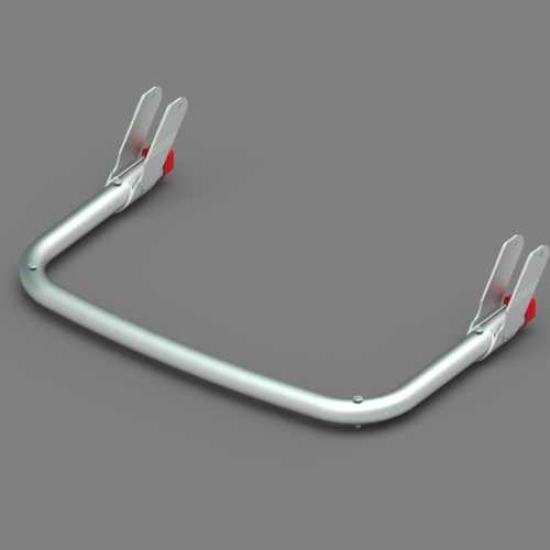 Fiamma Auflagebügel Kit passend für Carry Bike Lift 77 E-Bike - Fiamma Ersatzteilnummer 98656-820 - Ersatzteile Fahrzeug