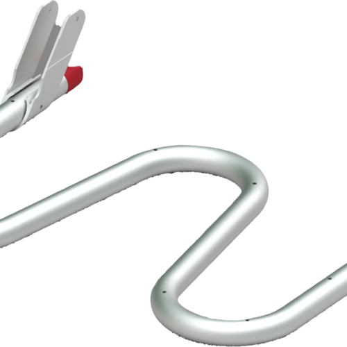 Fiamma Teleskop Auflagebügel passend für Carry Bike UL / CL - Fiamma Ersatzteilnummer 98656-307 - Ersatzteile Fahrzeug