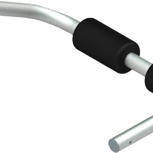 Fiamma Rohr schwenkbar passend für Carry Bike CL - Farbe Grau Fiamma Ersatzteilnummer 98656-921 - Ersatzteile Fahrzeug
