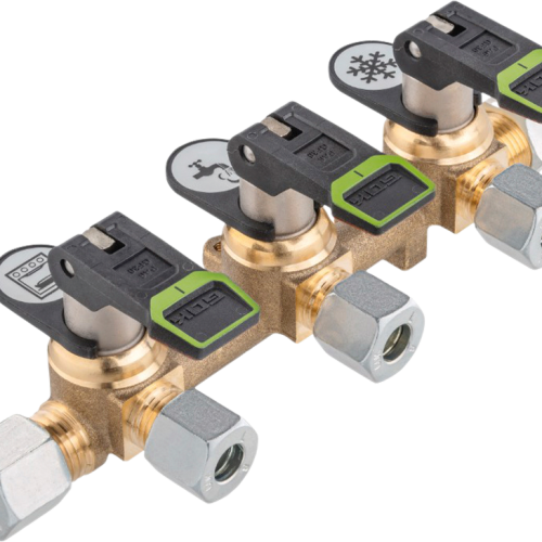 GOK Verteilerblock lang KSV-AB3 PS16bar RVS8 x 3xRVS8 x RVS8 ML+DL SV - Gasregler & Gasschläuche