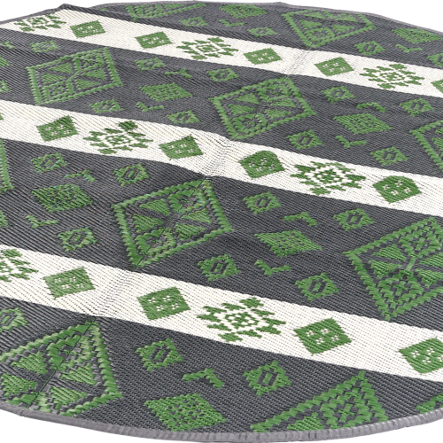 Human Comfort Midori AW Outdoor Teppich rund 250 cm - Vorzeltteppich & Zeltboden