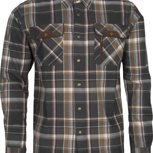 Pinewood Prestwick Exclusive Herrenhemd dunkelgrün XL - Herrenshirts, -hemden & -pullover