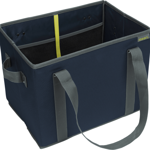 meori Faltbarer Einkaufskorb Marine Blue - Taschen & Packsäcke