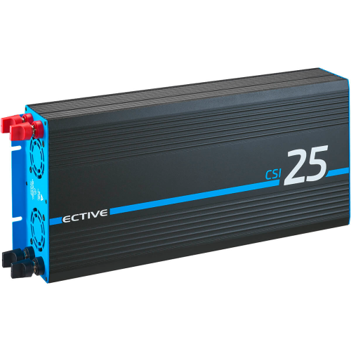 ECTIVE CSI 25 2500W/12V Sinus-Wechselrichter mit Ladegerät, NVS- und USV-Funktion - Wechselrichter & Spannungswandler