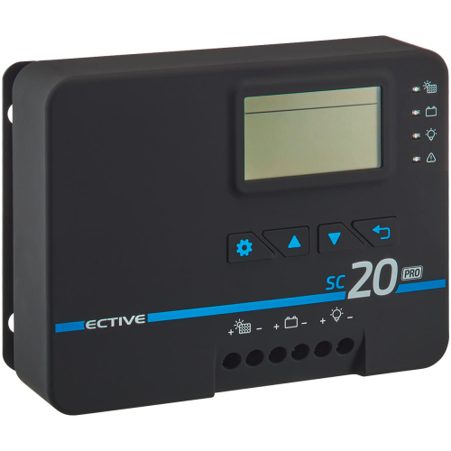 ECTIVE SC 20 Pro MPPT Solar-Laderegler 12V/24V 20A - Solar-Laderegler